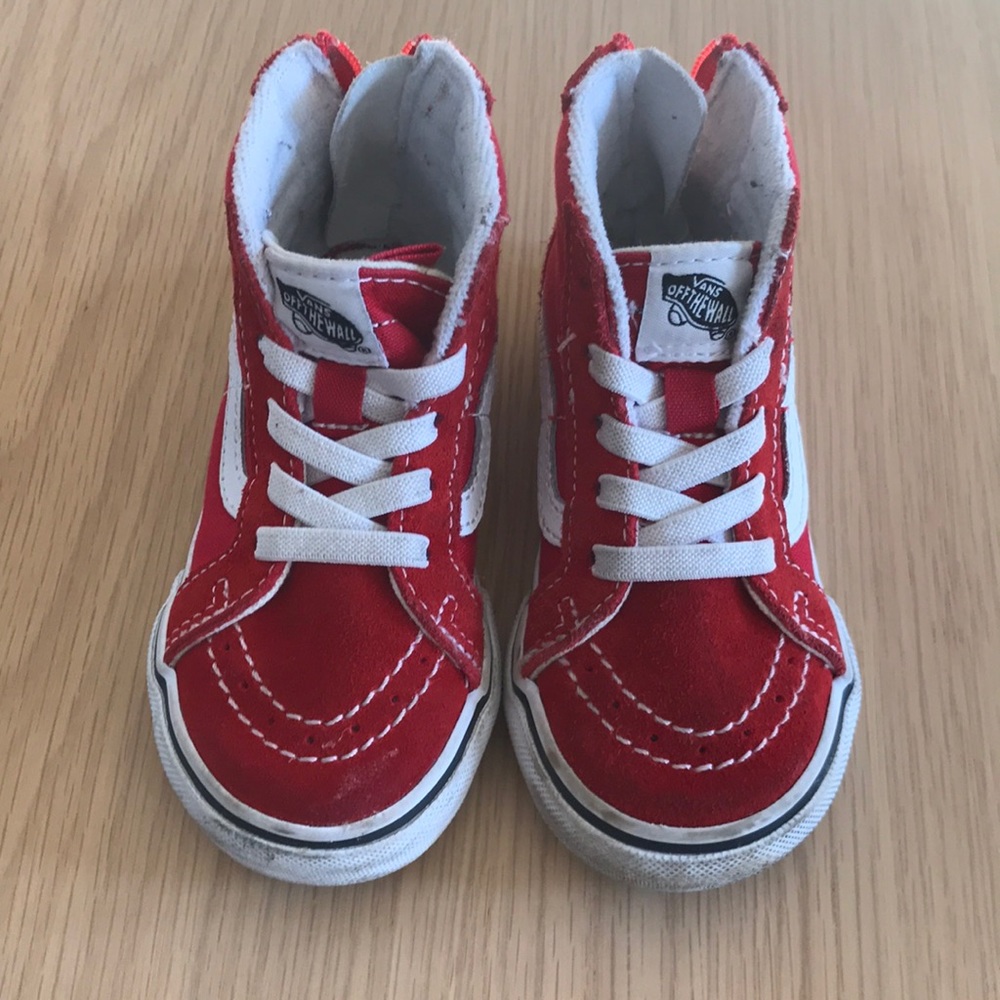 Toddler Vans Sueded High Top